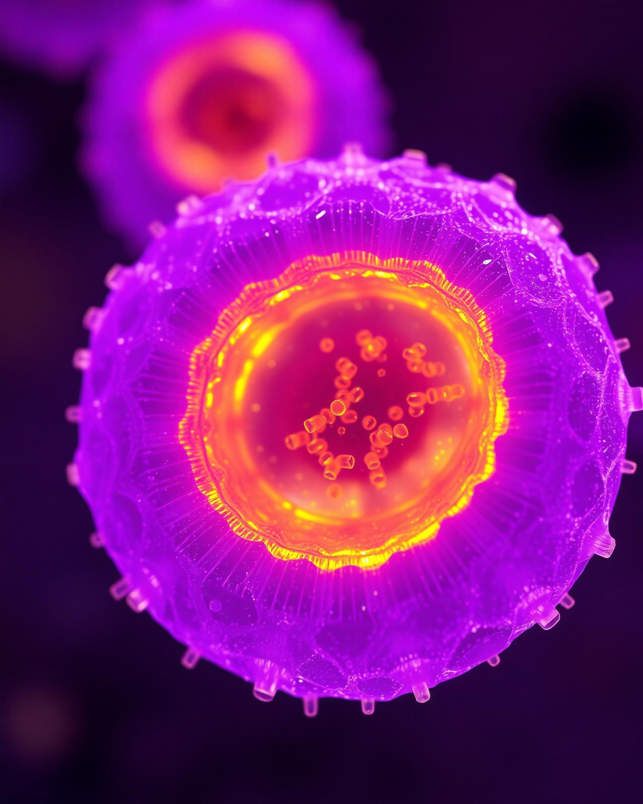 Microscopic cellular biology